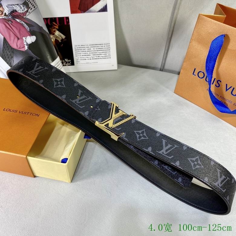 LV Belt 40mmX95-125CM 7D (871)